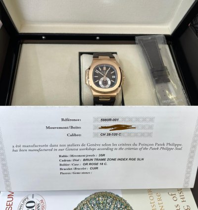Patek Philippe Nautilus 5980r 2021