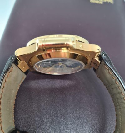 Patek Philippe Nautilus 5980r Brown Dial Rose Gold Never Polished