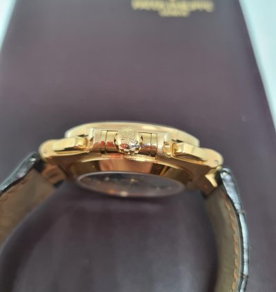 Patek Philippe Nautilus 5980r Brown Dial Rose Gold Never Polished