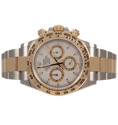 Rolex Daytona Cosmograph Yg Ss White Dial Ref 116503 Full Set 2022