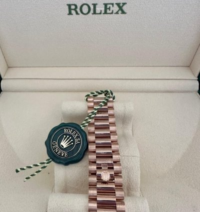 Rolex Day-date 40 Everose Sundust 2022 Ungetr Orig Papiere Sofort Verf Gbar