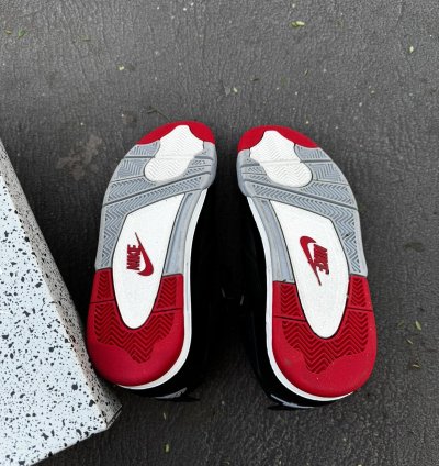 Air Jordan Retro 4 Bred Reimagined