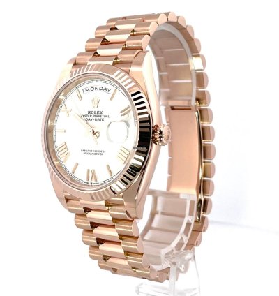 Rolex Day-date 40 Everose-gold Ref 228235 Wei Misch