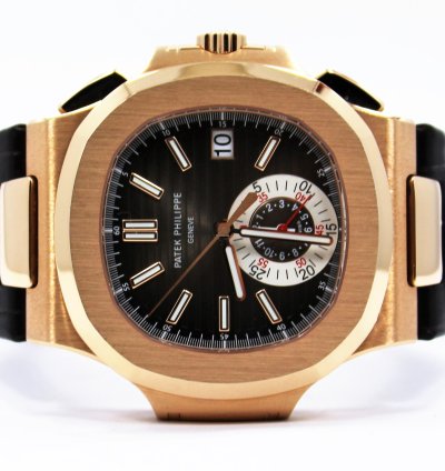Patek Philippe Nautilus 5980r-001 40mm 18k Rose Gold Watch Box Papers Mint