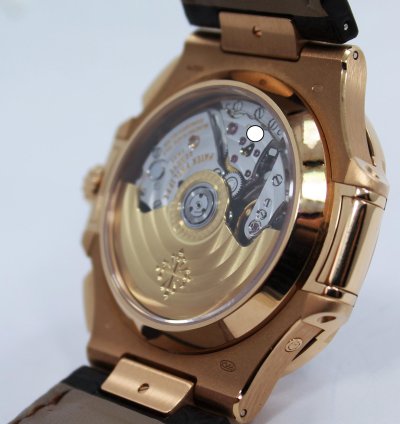 Patek Philippe Nautilus 5980r-001 40mm 18k Rose Gold Watch Box Papers Mint