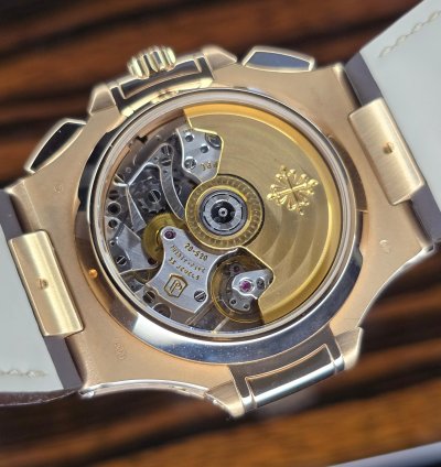 Patek Philippe Nautilus 5980r-001 Flyback Chrono Mint