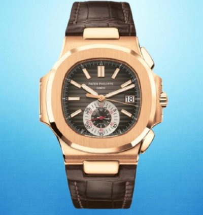 Patek Philippe Nautilus 5980r-001 Rose Gold Brown Nautilus
