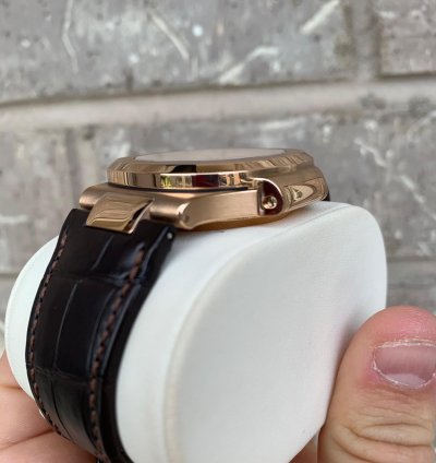Patek Philippe Nautilus 5980r-001 Rose Gold Brown Nautilus