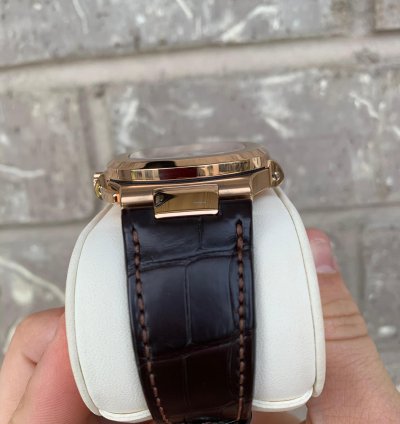 Patek Philippe Nautilus 5980r-001 Rose Gold Brown Nautilus