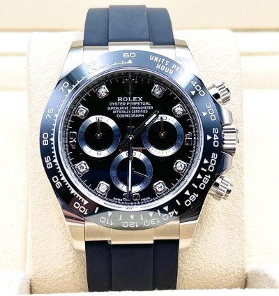 Rolex Daytona Diamond Dial 116519ln Unworn Full Set
