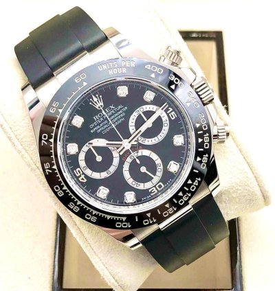 Rolex Daytona Diamond Dial 116519ln Unworn Full Set