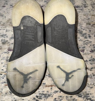 Air Jordan Retro 5 Reimagined Black Metallic Sz 10