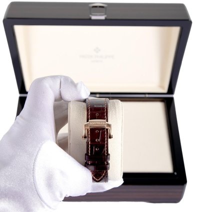Patek Philippe Nautilus 5980r-001 Tiffany Stamp 18k Rose Gold Brown Index Dial 40 Mm