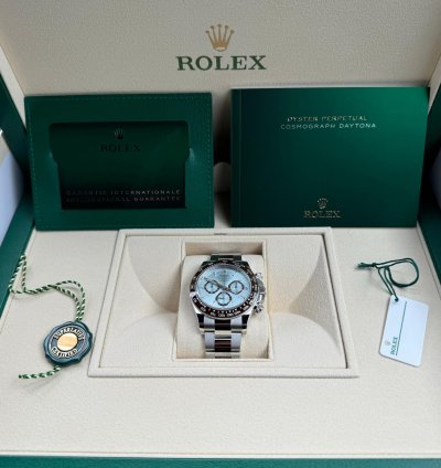 Rolex Daytona Diamond Dial New 2024 Platona White Tag Full Set