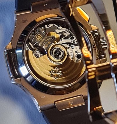 Patek Philippe Nautilus 5980r-001rose Gold Full Set
