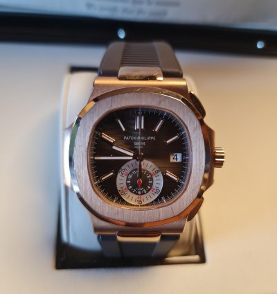 Patek Philippe Nautilus 5980r-001rose Gold Full Set
