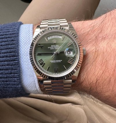 Rolex Day-date 40 Full Set box And Papers