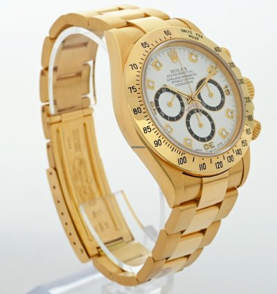 Rolex Daytona Diamonds Zenith 16528 -serie Nos New Old Stock