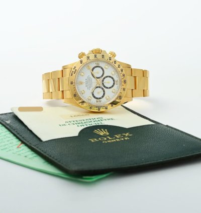 Rolex Daytona Diamonds Zenith 16528 -serie Nos New Old Stock