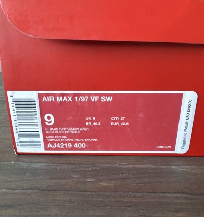 Air Max 1 97 Sean Wotherspoon