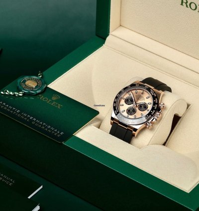 Rolex Daytona Discontinued Model Unworn Full Set Sundust Dial 2023