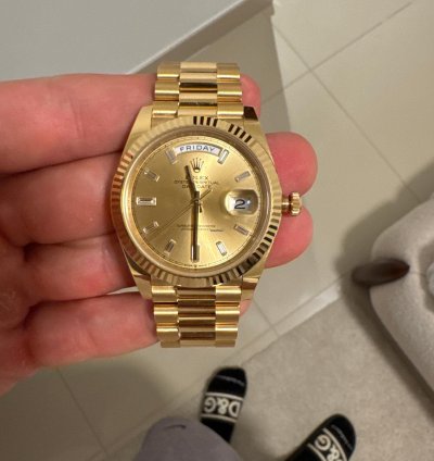 Rolex Day-date 40 Full Set Available In Dubai Unworn
