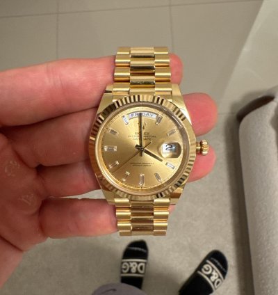 Rolex Day-date 40 Full Set Available In Dubai Unworn
