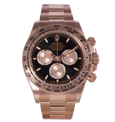 Rolex Daytona Everose Gold Black Dial 126505 New