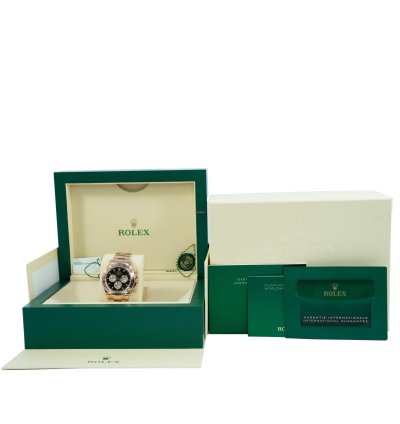 Rolex Daytona Everose Gold Black Dial 126505 New