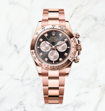 Rolex Daytona Everose Gold Black Diamond Dial 126505 unworn 2024