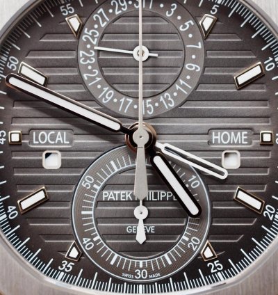 Patek Philippe Nautilus 5990 1a-001 Chronograph Travel Time Mint 2017