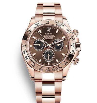 Rolex Daytona Everose Gold Cosmograph Daytona 40 Watch - Chocolate And Black Index Dial