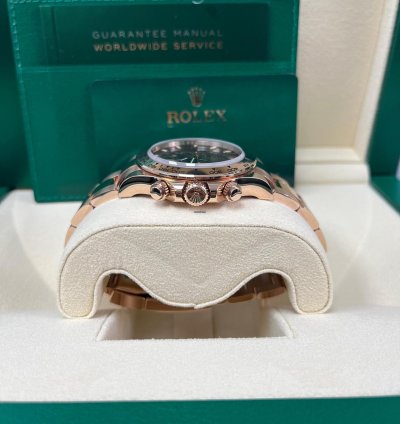 Rolex Daytona Everose Gold Cosmograph Daytona 40 Watch - Chocolate And Black Index Dial