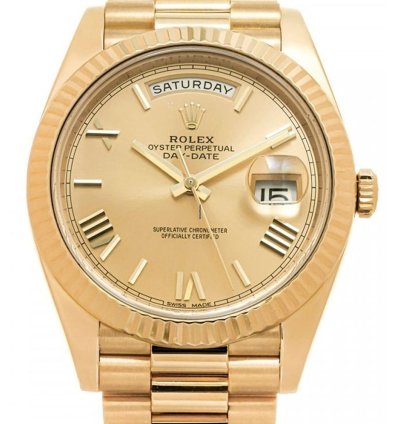 Rolex Day-date 40 Gold Dial 2022