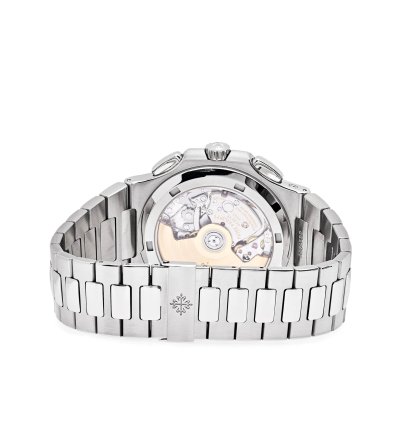 Patek Philippe Nautilus 5990 1a-001 Travel Time Chronograph Stainless Steel 2017
