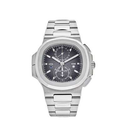 Patek Philippe Nautilus 5990 1a-001 Travel Time Chronograph Stainless Steel 2018