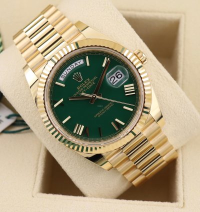Rolex Day-date 40 Green