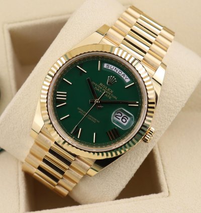 Rolex Day-date 40 Green