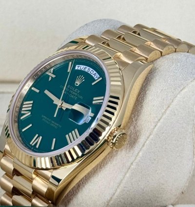 Rolex Day-date 40 Green Dial 11 2024 New