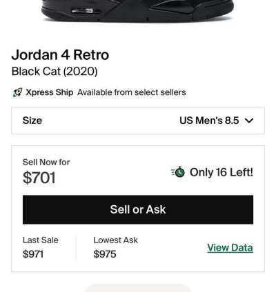 Black Cat 4s