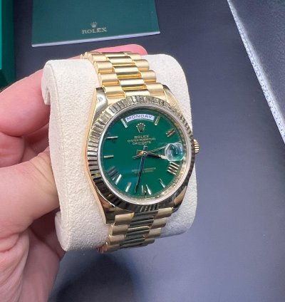 Rolex Day-date 40 Green Dial 40mm