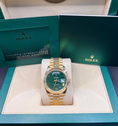 Rolex Day-date 40 Green Dial 40mm