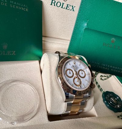 Rolex Daytona Full Set Documenti Scatola Garanzia Aprile 2025
