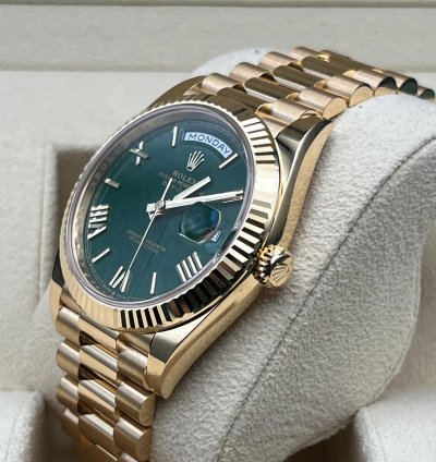 Rolex Day-date 40 Green New