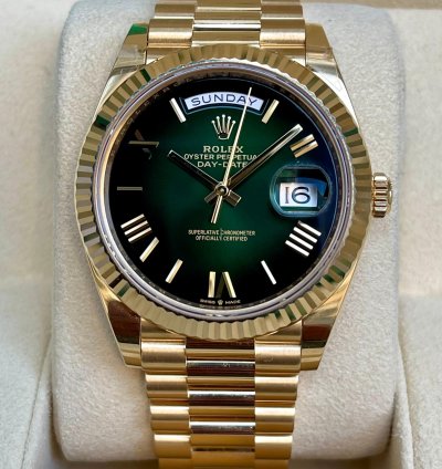Rolex Day-date 40 Green New 2025
