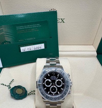 Rolex Daytona Full Set Mai Indossato Protezioni Originali