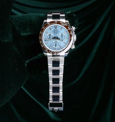 Rolex Daytona Full Set Mint Baguette Daytona Platona Ice Blue Diamond 116506