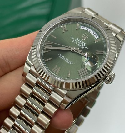 Rolex Day-date 40 Green Roman