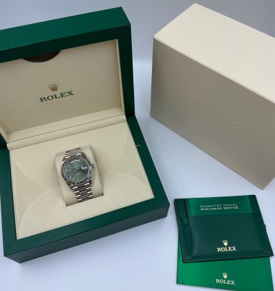 Rolex Day-date 40 Green Roman