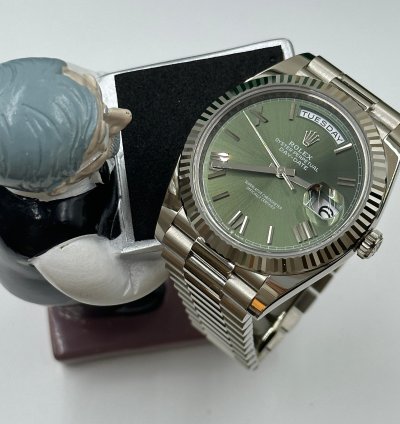 Rolex Day-date 40 Green Roman